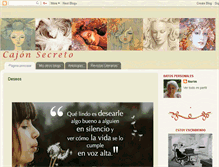 Tablet Screenshot of cajonsecreto.blogspot.com