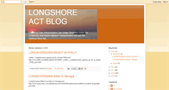 Desktop Screenshot of longshoreactblog.blogspot.com