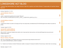 Tablet Screenshot of longshoreactblog.blogspot.com