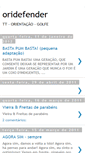 Mobile Screenshot of oridefender.blogspot.com