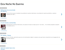 Tablet Screenshot of estanochenoduermo.blogspot.com