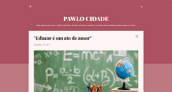 Desktop Screenshot of pawlocidade.blogspot.com