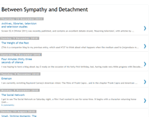 Tablet Screenshot of betweensympathyanddetachment.blogspot.com