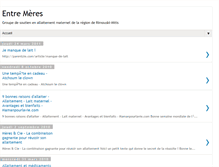 Tablet Screenshot of entre-meres.blogspot.com