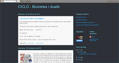 Desktop Screenshot of ciclotaradell.blogspot.com