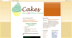 Desktop Screenshot of cakespasteleria.blogspot.com