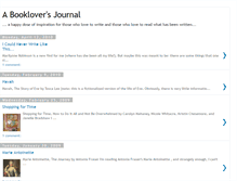 Tablet Screenshot of abookloversjournal.blogspot.com