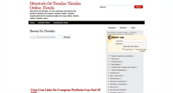 Desktop Screenshot of directoriodetiendas.blogspot.com