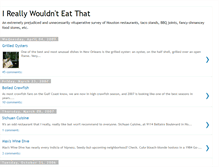 Tablet Screenshot of ireallywouldnteatthat.blogspot.com