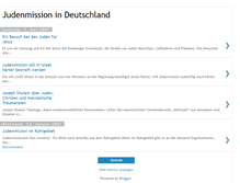 Tablet Screenshot of judenmission.blogspot.com