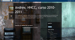 Desktop Screenshot of andreshhcccurso2010-2011.blogspot.com