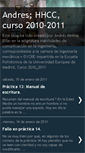 Mobile Screenshot of andreshhcccurso2010-2011.blogspot.com
