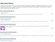 Tablet Screenshot of networknotes.blogspot.com
