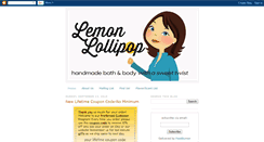 Desktop Screenshot of lemonlollipopllc.blogspot.com