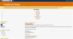 Desktop Screenshot of fred-rosa.blogspot.com