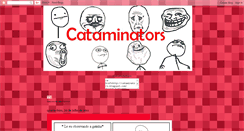 Desktop Screenshot of cataminators.blogspot.com