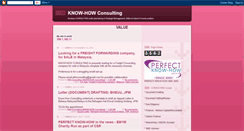 Desktop Screenshot of know-howconsulting.blogspot.com