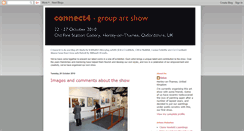 Desktop Screenshot of connect4artshow.blogspot.com