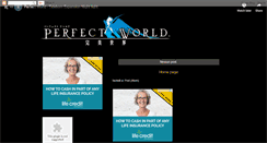 Desktop Screenshot of perfectworldcommy.blogspot.com