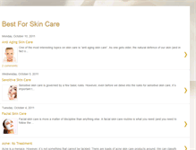 Tablet Screenshot of bestforskincare.blogspot.com