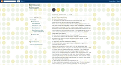 Desktop Screenshot of dotnetsolutions-technicalsolutions.blogspot.com