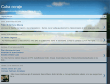 Tablet Screenshot of cubacoraje.blogspot.com