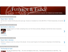 Tablet Screenshot of futebolfado.blogspot.com