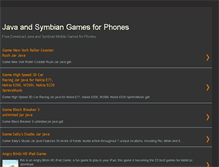 Tablet Screenshot of java-symbian-game.blogspot.com