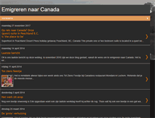 Tablet Screenshot of emigrerencanada.blogspot.com