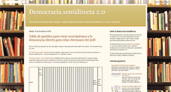 Desktop Screenshot of democraciasemidirecta.blogspot.com