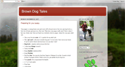 Desktop Screenshot of browndogtales.blogspot.com