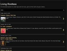 Tablet Screenshot of livingrootless.blogspot.com