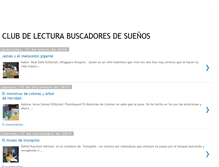 Tablet Screenshot of buscadoresdesuenos.blogspot.com