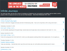 Tablet Screenshot of infinitejourneys.blogspot.com