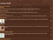 Tablet Screenshot of fatime-kulli.blogspot.com