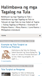 Mobile Screenshot of halimbawa-tagalog-tula.blogspot.com