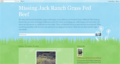 Desktop Screenshot of missingjackranch.blogspot.com