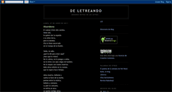 Desktop Screenshot of letriando.blogspot.com