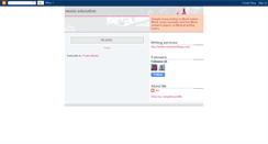 Desktop Screenshot of music-and-education.blogspot.com