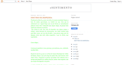 Desktop Screenshot of 1sentimento.blogspot.com