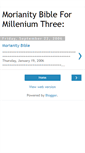 Mobile Screenshot of morianity-bible.blogspot.com