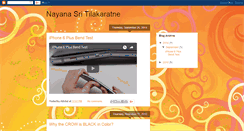 Desktop Screenshot of nayanasri.blogspot.com