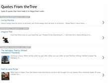 Tablet Screenshot of happytreeyogaquotes.blogspot.com