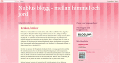 Desktop Screenshot of nublusblogg.blogspot.com