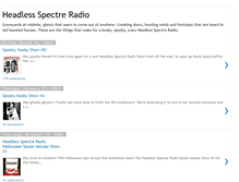 Tablet Screenshot of headless-spectre-radio.blogspot.com