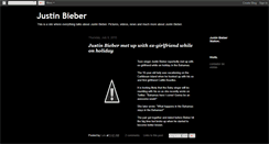 Desktop Screenshot of justin-bieber-website.blogspot.com