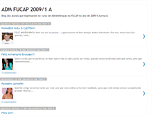 Tablet Screenshot of admfucap20091.blogspot.com