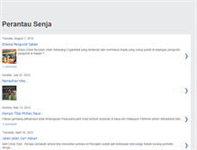 Tablet Screenshot of perantausenja.blogspot.com