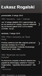 Mobile Screenshot of lukaszrogalski.blogspot.com