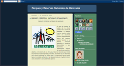 Desktop Screenshot of parquesyreservasnaturalesdemanizales.blogspot.com